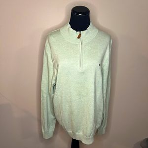 Vineyard Vines 1/4 Zip Pullover Sweater Mens Size Large EUC